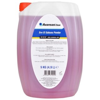 Avansas Clean Pembe Sıvı Sabun 4.9 lt Sabun kullananlar yorumlar